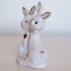 Adorable White Rabbits